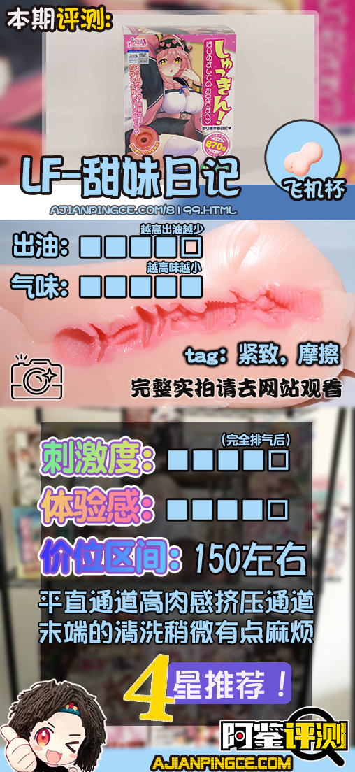 LoveFactor——“工口萌娘”评测！初次一般的紧致入口，挤压肉感后的球形宫口！