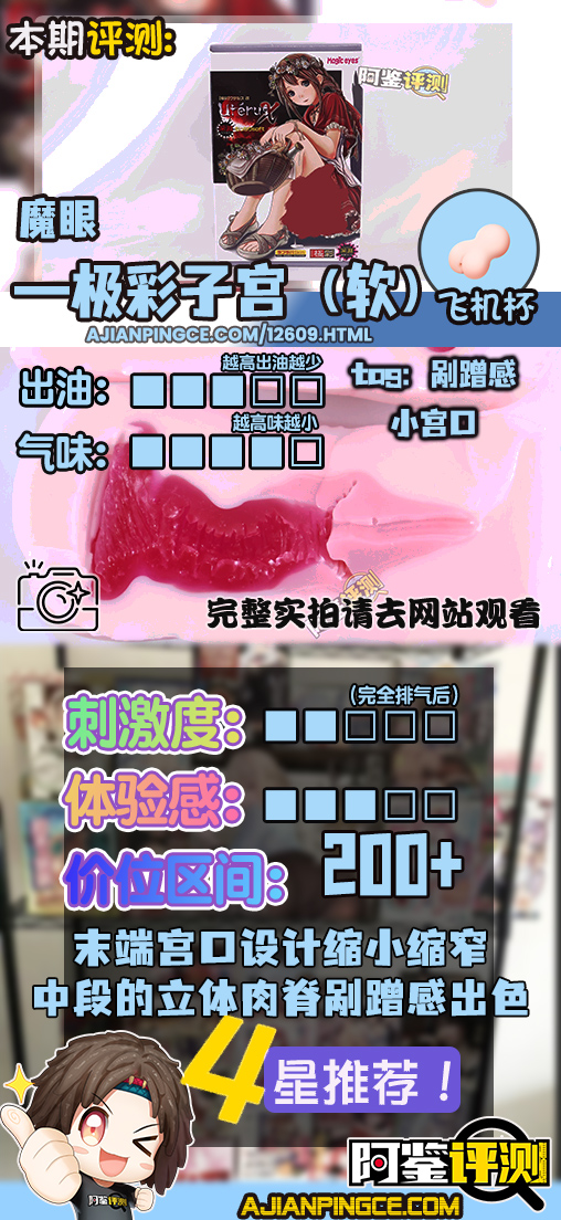 魔眼——“极彩子宫（软版）”评测！经典老款子宫杯，放到现在表现怎么样？