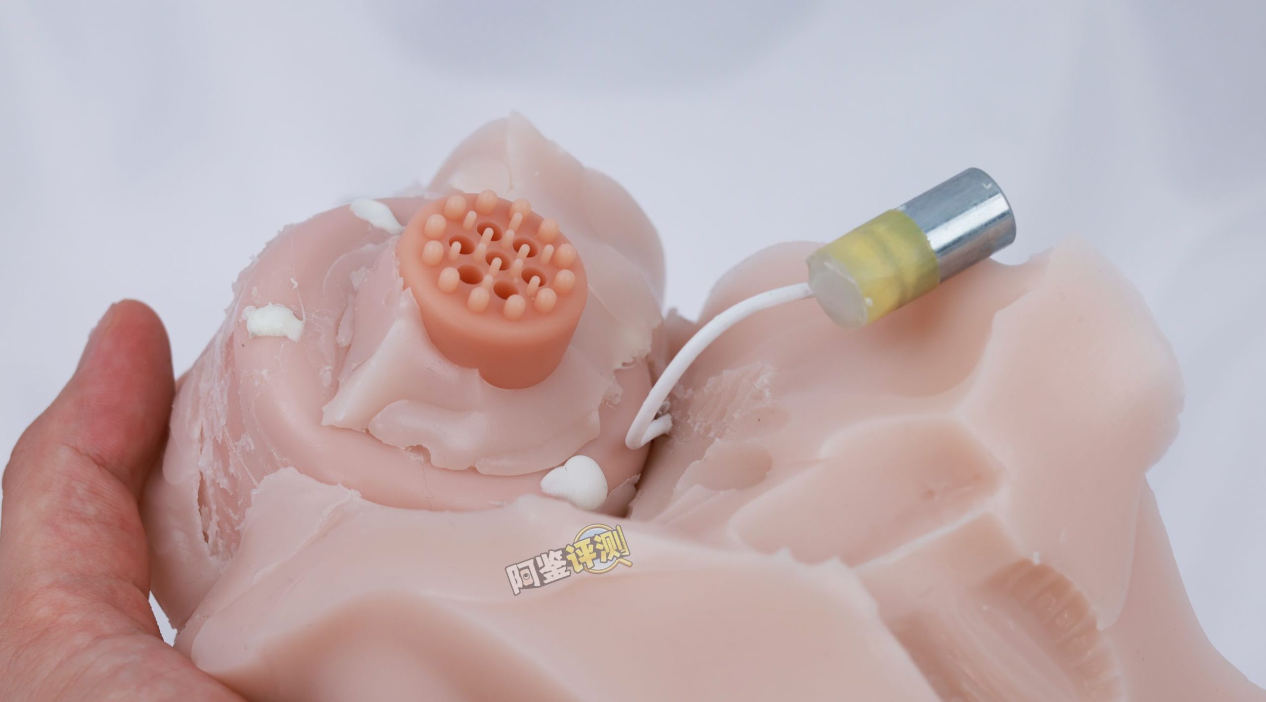 趣网COC——“YU酱”评测！大克重的吮吸电动杯，通道末端的奇怪吸气口