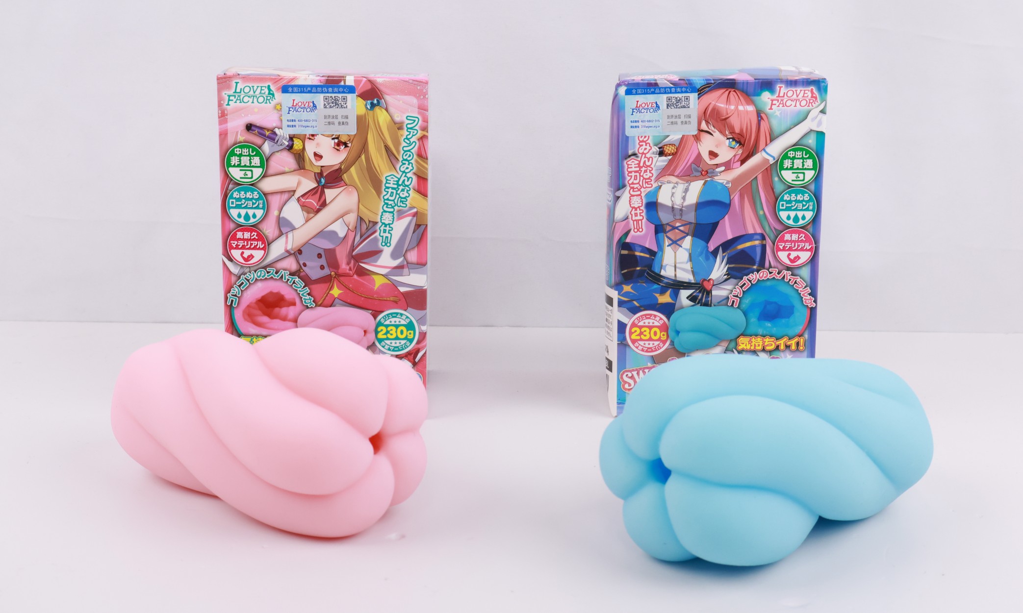 LoveFactor——“偶像双子”评测！LF首次尝试使用注塑工艺？这么刺激的自慰套真的有必要吗....