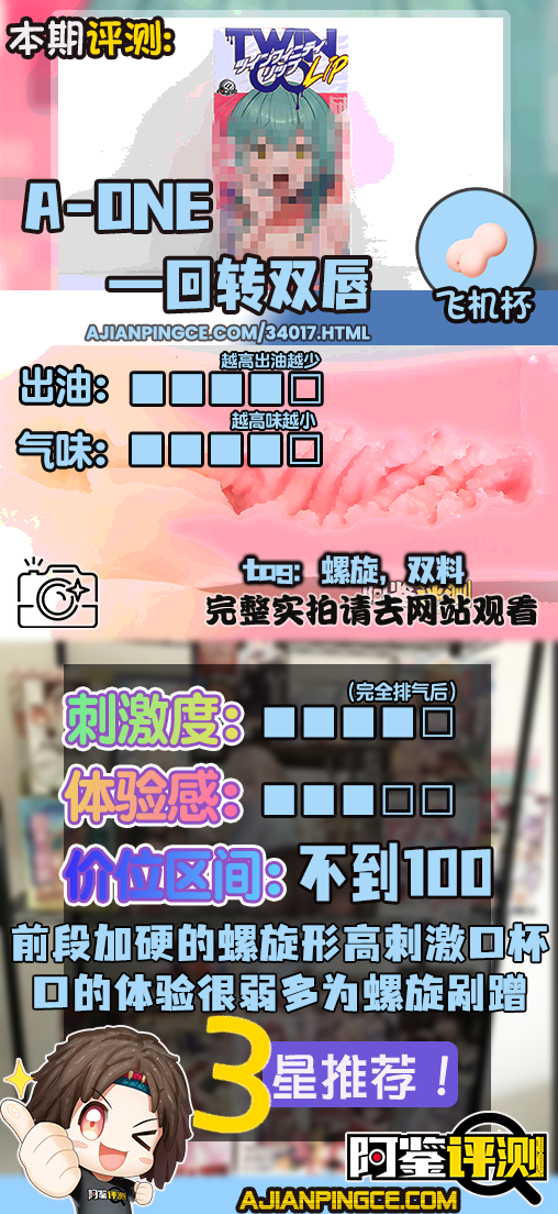 A-one——”回转双唇”评测!孩子们,这根本就不是口交杯....